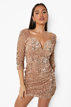 Sequin Bodycon Dress | Shop the world's largest collection of fashion |  ShopStyle UK