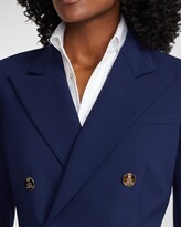 Thumbnail for your product : Ralph Lauren Collection Camden Wool Crepe Jacket