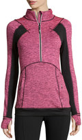 Thumbnail for your product : Marc NY Performance Long-Sleeve Zip-Pocket Jacket, Hot Pink