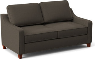 Edgecombe Furniture Clark 74" Square Arm Sofa with Reversible Cushions