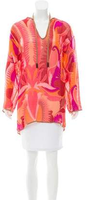 Missoni Silk-Blend Printed Tunic