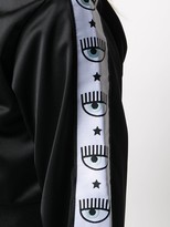 Thumbnail for your product : Chiara Ferragni Logomania stripe track jacket