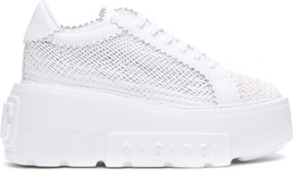 White Platform Sneakers | ShopStyle