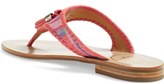 Thumbnail for your product : Jack Rogers 'Alana' Leather Thong Sandal