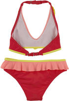 Thumbnail for your product : Kiwi Stretch lycra bikini - Red, orange and yellow