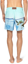 Thumbnail for your product : Vilebrequin Moopho Mid-Length Printed Swim Shorts