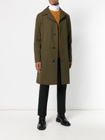 Thumbnail for your product : AMI Paris Waxed Single Breasted Coat