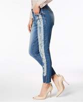 Thumbnail for your product : Vintage America Wonderland Printed Vented Skinny Jeans
