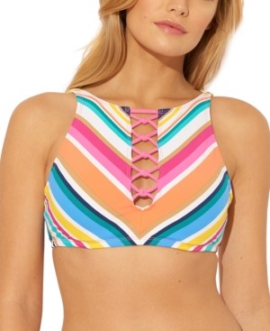 high neck underwire tankini