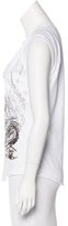 Thumbnail for your product : Just Cavalli Sequined Sleeveless Top w/ Tags