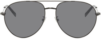 Givenchy Black Classic Aviator Sunglasses