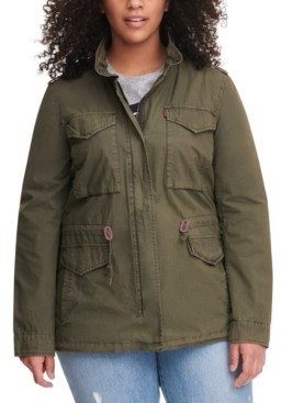 levi's plus size utility jacket