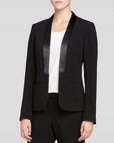 Thumbnail for your product : Adrianna Papell Open Front Jacket
