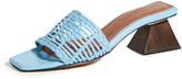 Thumbnail for your product : Souliers Martinez 55mm Celia Persiana Slides