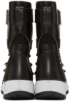 Thumbnail for your product : Xander Zhou Black Lace-Up Boots