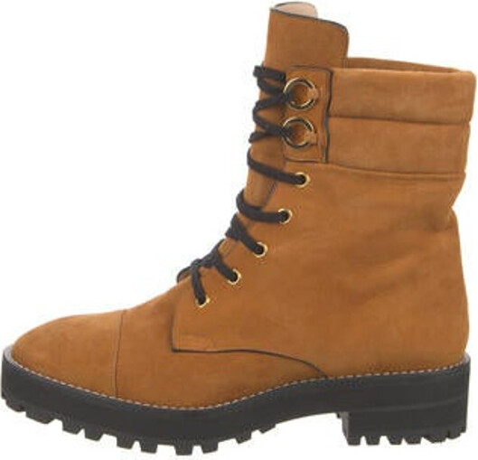 stuart weitzman women's ivey tweed high block heel combat boots