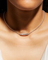 Thumbnail for your product : Lagos Caviar Spark Diamond Ball-Chain Necklace, 0.28tcw