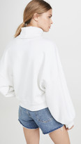 Thumbnail for your product : AGOLDE Balloon Sleeve Turtleneck Sweatshirt