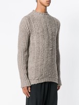 Thumbnail for your product : Rick Owens Chunky Knit Jumper