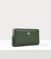 Thumbnail for your product : Vivienne Westwood Emma Classic Zip Round Wallet Green