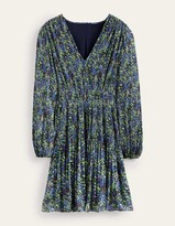 Thumbnail for your product : Boden V-neck Plisse Mini Dress