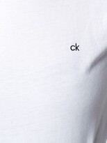 Thumbnail for your product : Calvin Klein embroidered logo crew neck T-Shirt