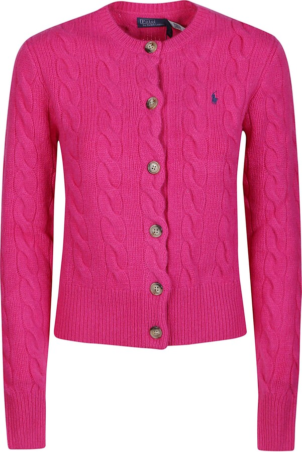 Polo Ralph Lauren Women's Pink Sweaters | ShopStyle