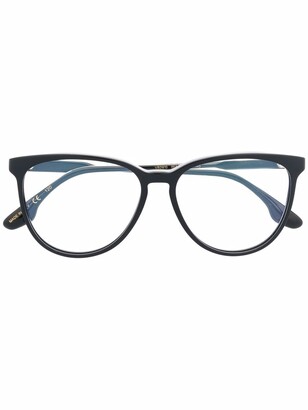 Victoria Beckham Logo Cat-Eye Glasses