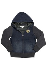 Thumbnail for your product : Diesel Hooded Washed Cotton Sweatshirt