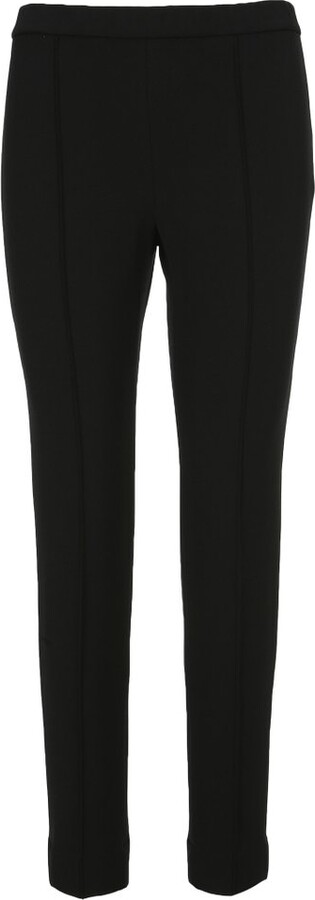 Givenchy Black Knit Side Strip Detail Leggings M - ShopStyle