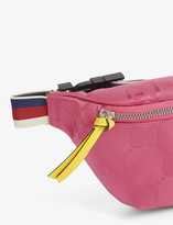 Thumbnail for your product : Gucci Kids GG monogram-print nylon bum bag