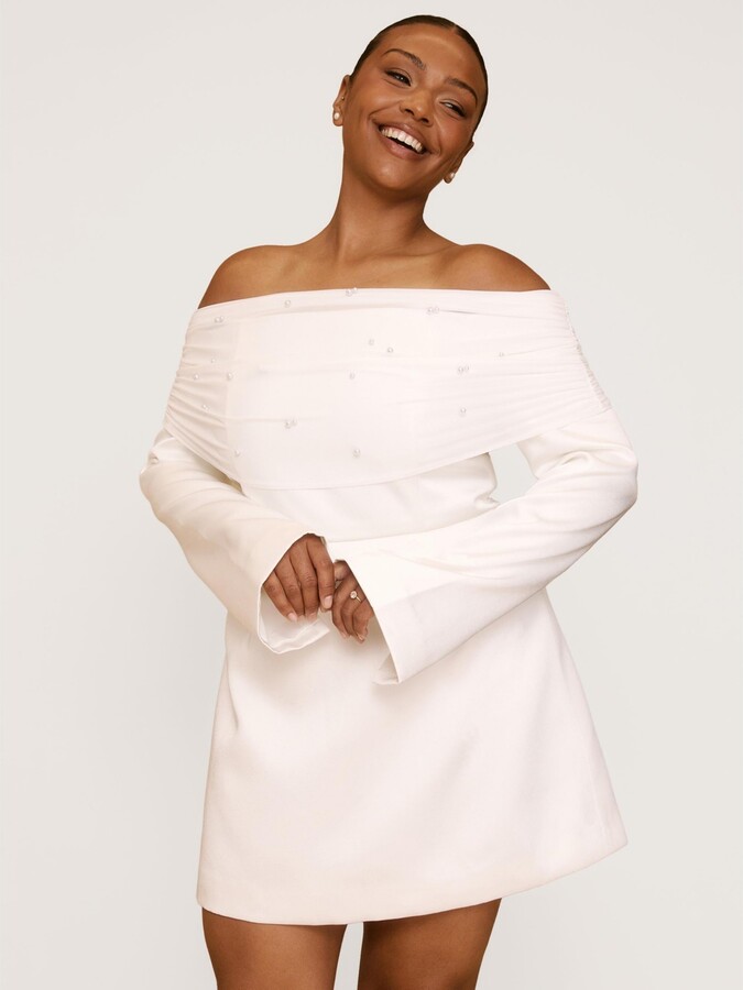 Six Stories Women's Bardot Mini Dress