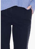 Thumbnail for your product : Tibi Black Denim Jamie Flat Front Pants