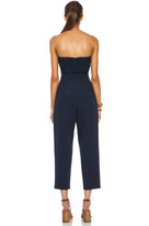 Thumbnail for your product : MSGM Cotton Jumpsuit in Navy