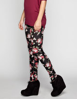 Thumbnail for your product : Full Tilt Floral Print Womens Leggings
