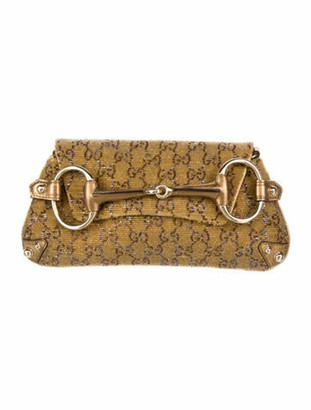gucci beaded clutch