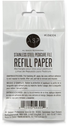 ASP Stainless Steel Foot File Replacement Papers