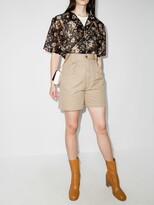 Thumbnail for your product : Etoile Isabel Marant Palinoa high-waisted shorts