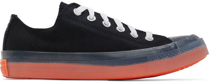 converse orange black