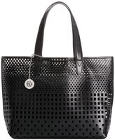 Thumbnail for your product : DKNY Geometric Perforation Shopper