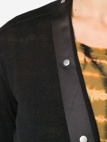 Thumbnail for your product : Rick Owens Button Up Long Cardi-Coat