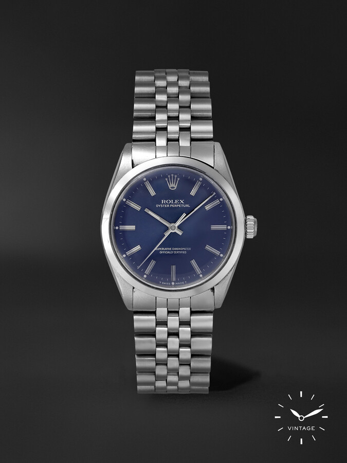 Stephanie Windsor Pre-Owned 1964 Rolex Oyster Perpetual Automatic 34mm Stainless Steel Watch, Ref. No. 1002