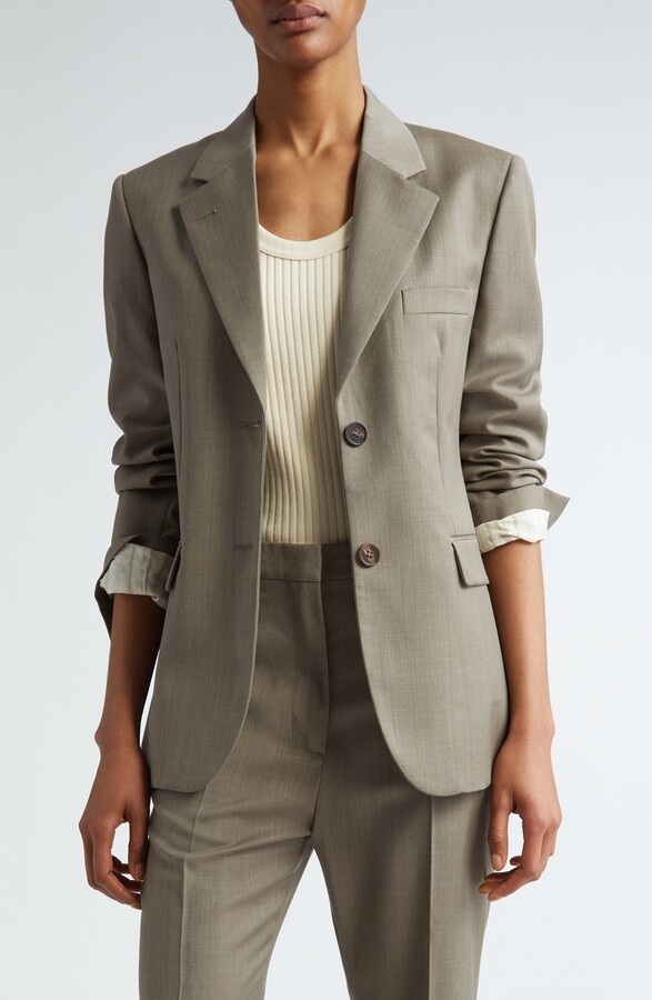 Journey Single Breasted Wool Blazer