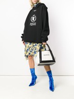 Thumbnail for your product : Balenciaga small Navy Cabas tote bag