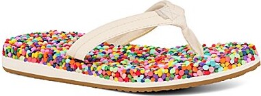 Women's Bubblecush Rainbow Flip Flops