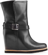 Thumbnail for your product : UGG Ellecia Shearling Lined Leather Wedge Boots