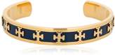 Thumbnail for your product : Tory Burch Raised Enamel Logo Cuff