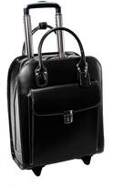 Thumbnail for your product : McKlein McKleinUSA Uptown 15.4 Leather Vertical Wheeled Laptop Briefcase