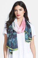 Thumbnail for your product : Ted Baker 'Palm Tree Paradise' Silk Scarf
