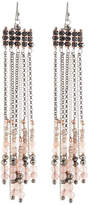 Thumbnail for your product : Nakamol Beaded Chain Fringe Earrings in Nude Mix